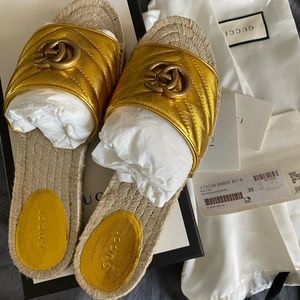 Gucci espadrille sandal